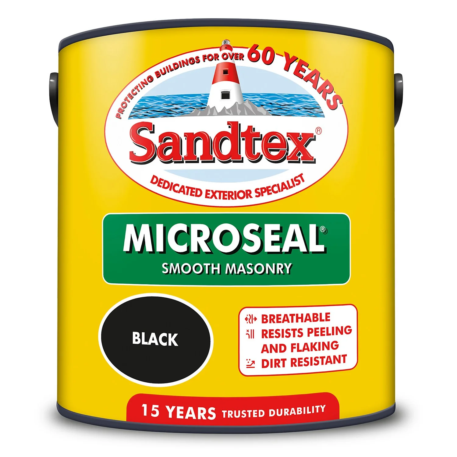 Sandtex® Ultra Smooth Masonry Paint Black - 2.5L Sandtex® Ultra Smooth Masonry Paint Black - 2.5L -Sandtex 12806289 1804871255885295