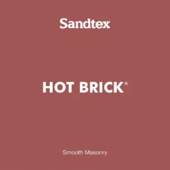 Sandtex® Ultra Smooth Masonry Paint Hot Brick - 2.5L 10 Sandtex® Ultra Smooth Masonry Paint Hot Brick - 2.5L -Sandtex 12806363 9564870278666336