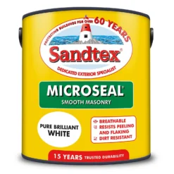 Sandtex® Ultra Smooth Masonry Paint Pure Brilliant White - 2.5L 9 Sandtex® Ultra Smooth Masonry Paint Pure Brilliant White - 2.5L -Sandtex 12806920 1814871498283600