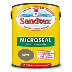 Sandtex® Ultra Smooth Masonry Paint Olive - 5L 9 Sandtex® Ultra Smooth Masonry Paint Olive - 5L -Sandtex 12808376 2034871500196217