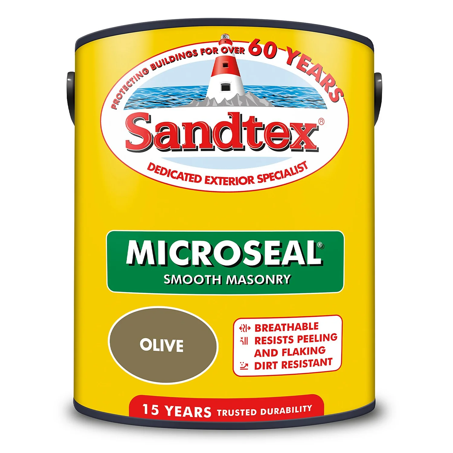 Sandtex® Ultra Smooth Masonry Paint Olive - 5L Sandtex® Ultra Smooth Masonry Paint Olive - 5L -Sandtex 12808376 2034871500196217