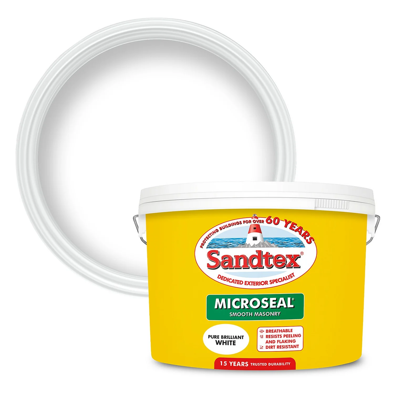 Sandtex® Ultra Smooth Masonry Paint Pure Brilliant White - 10L Sandtex® Ultra Smooth Masonry Paint Pure Brilliant White - 10L -Sandtex 12808642 4394871503474818