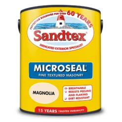 Sandtex® Textured Masonry Paint Magnolia - 5L 9 Sandtex® Textured Masonry Paint Magnolia - 5L -Sandtex 12809198 1904871504810031