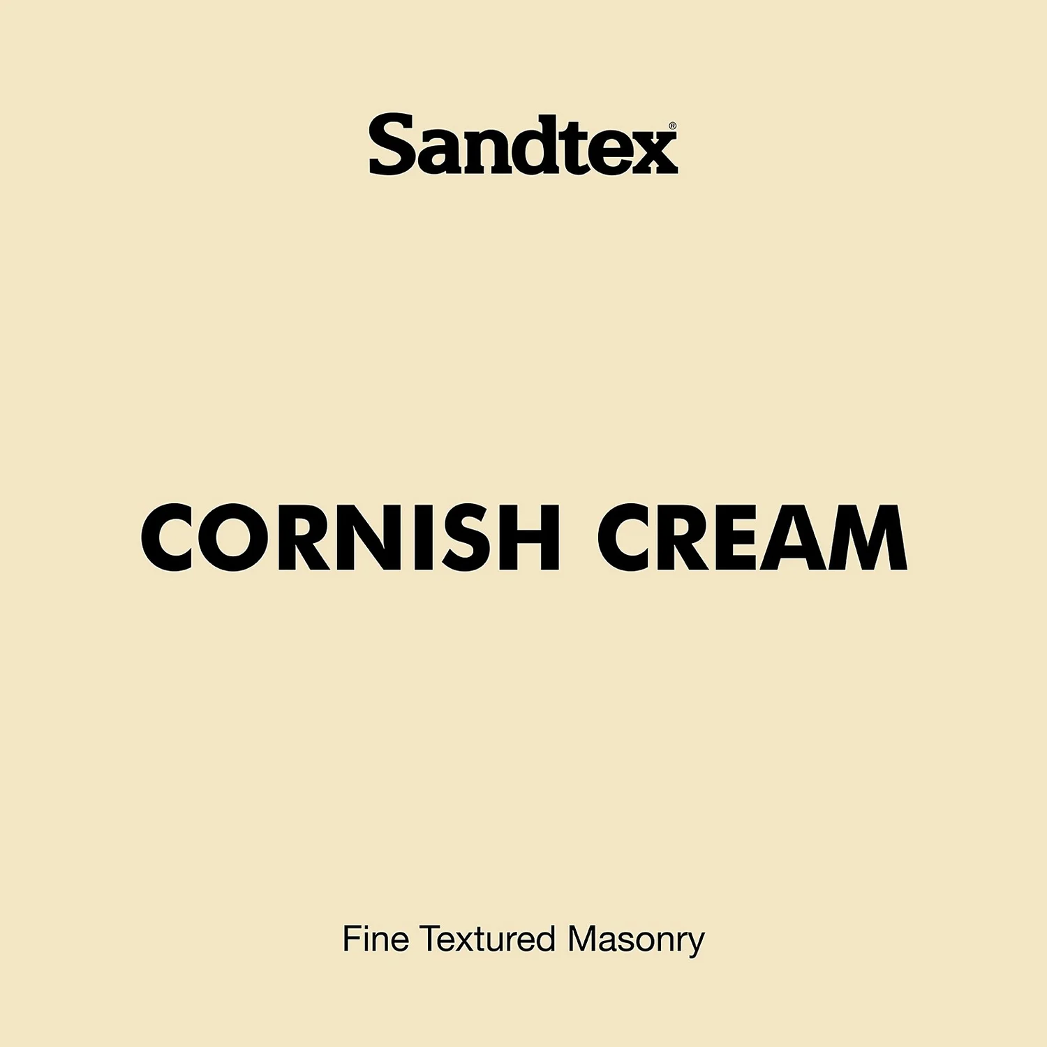 Sandtex® Textured Masonry Paint Cornish Cream - 5L Sandtex® Textured Masonry Paint Cornish Cream - 5L -Sandtex 12809504 1154871503778682