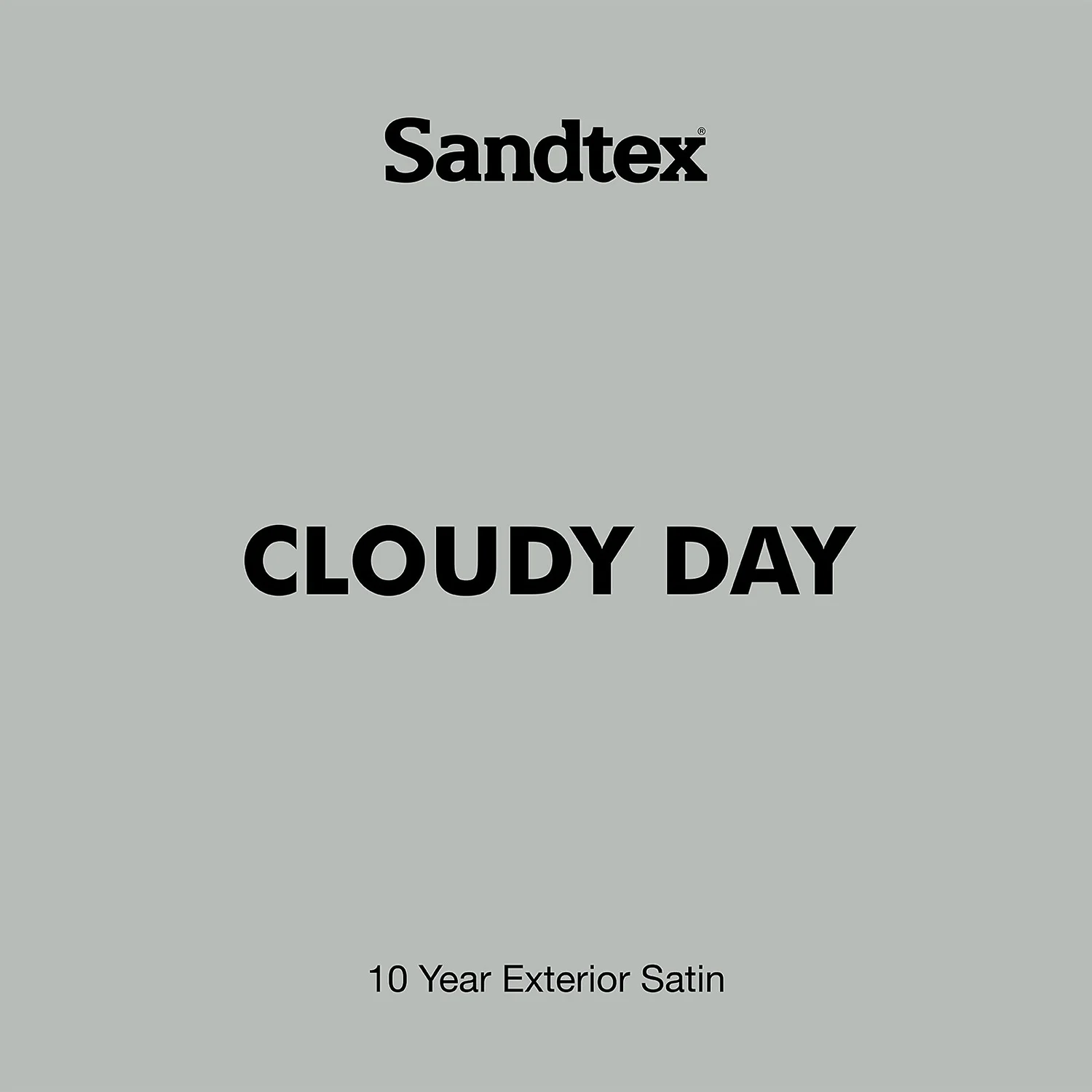 Sandtex® Exterior 10 Year Satin Paint Cloudy Day - 750ml Sandtex® Exterior 10 Year Satin Paint Cloudy Day - 750ml -Sandtex 12809732 6064871506856508