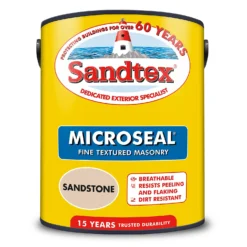 Sandtex® Textured Masonry Paint Sandstone - 5L -Sandtex 12809736 1474871560251537