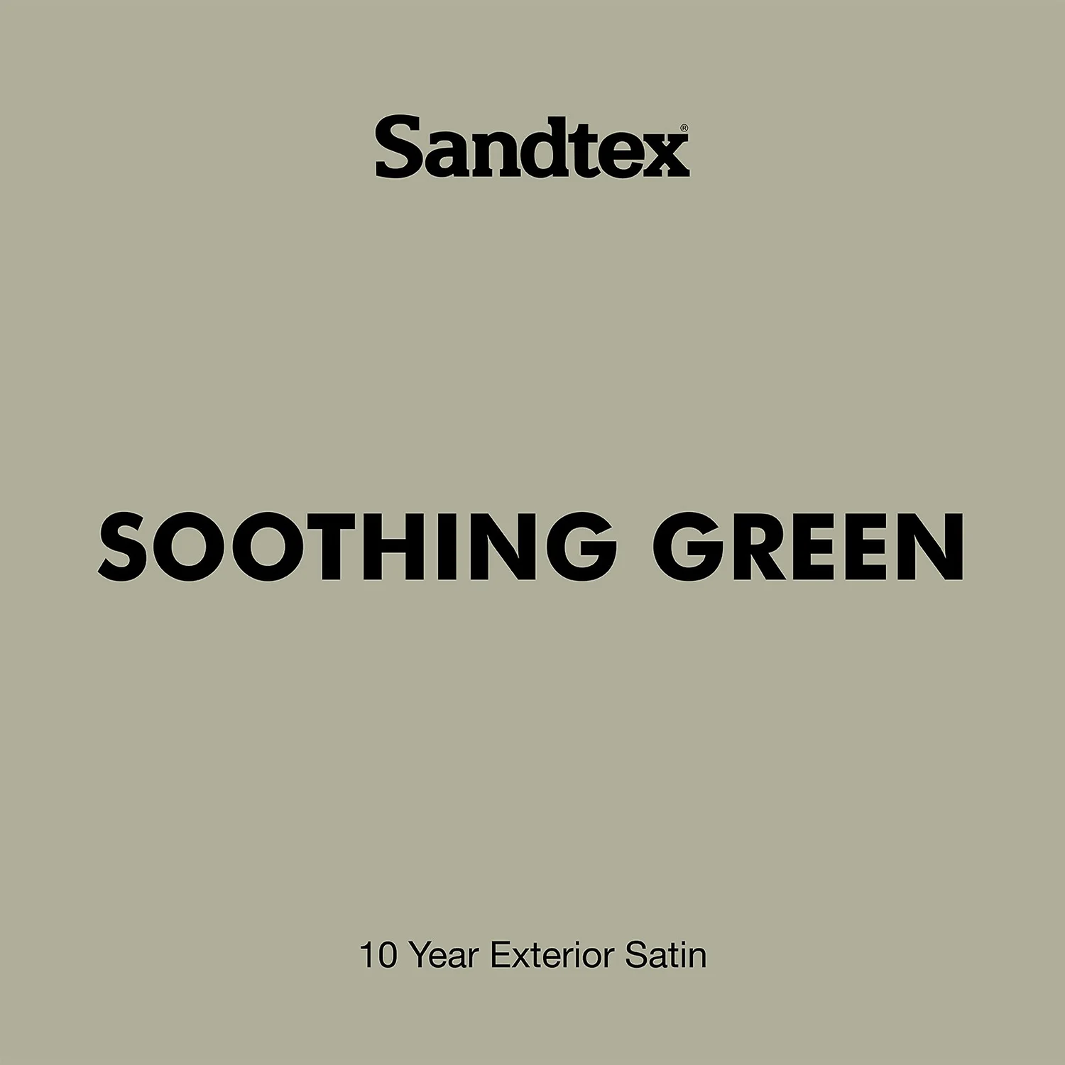 Sandtex® Exterior 10 Year Satin Paint Soothing Green - 750ml Sandtex® Exterior 10 Year Satin Paint Soothing Green - 750ml -Sandtex 12809797 1164871561414601
