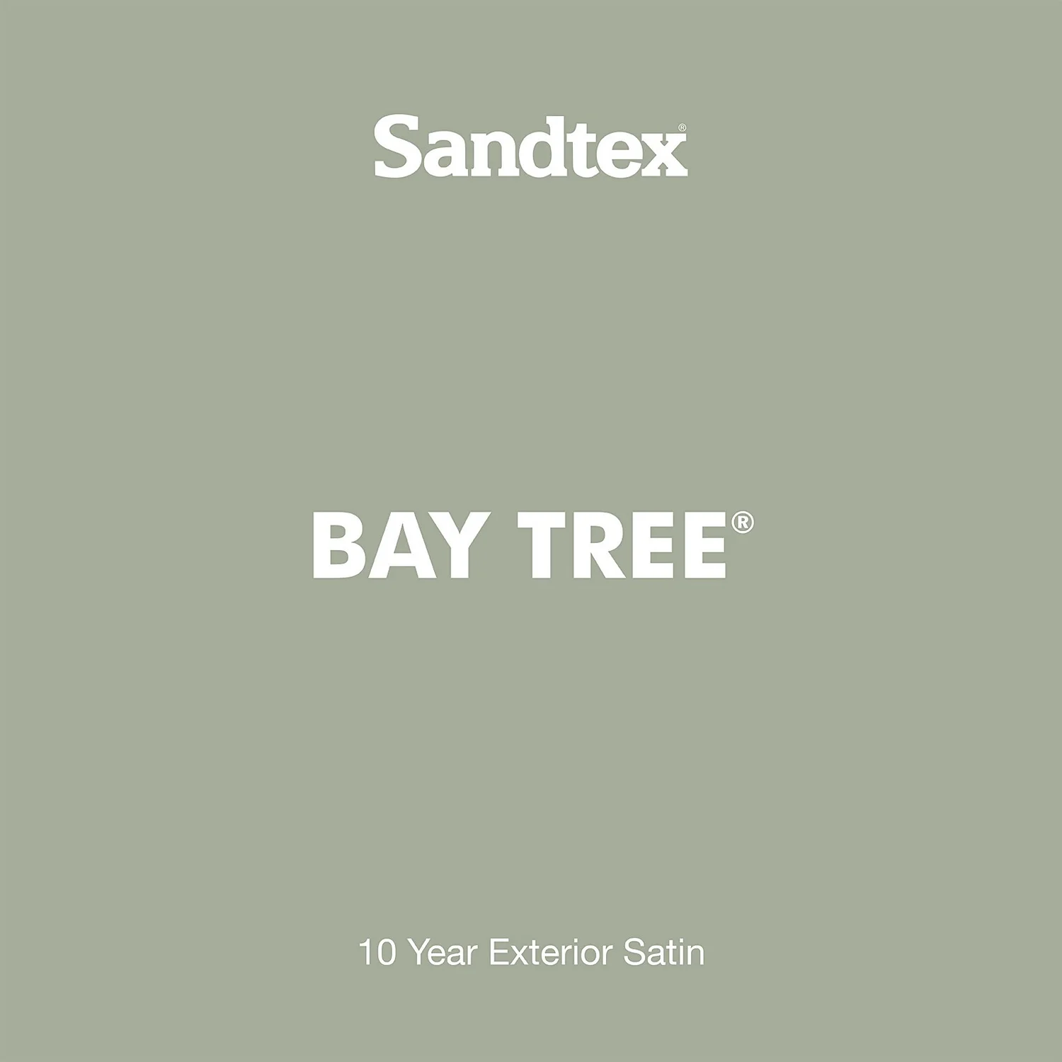 Sandtex® Exterior 10 Year Satin Paint Bay Tree - 2.5L Sandtex® Exterior 10 Year Satin Paint Bay Tree - 2.5L -Sandtex 12809798 7054871561380956