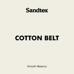 Sandtex Ultra Smooth Masonry Paint - Cotton Belt - 150ml -Sandtex 12809834 5524871560258326