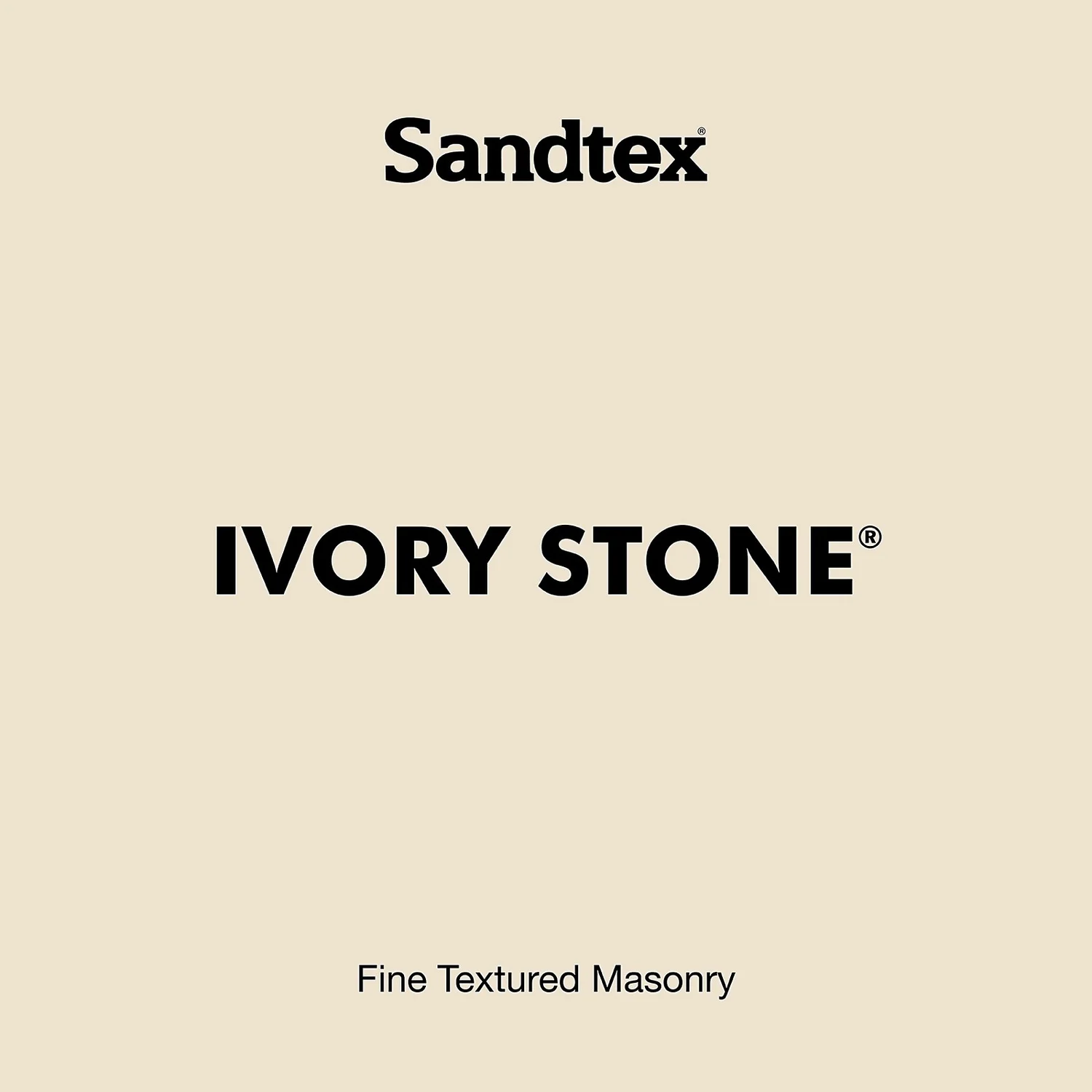 Sandtex® Textured Masonry Paint Ivory Stone - 5L Sandtex® Textured Masonry Paint Ivory Stone - 5L -Sandtex 12810846 1644871504147349