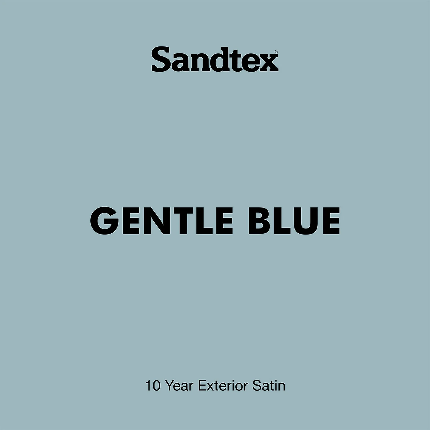 Sandtex® Exterior 10 Year Satin Paint Gentle Blue - 750ml Sandtex® Exterior 10 Year Satin Paint Gentle Blue - 750ml -Sandtex 12811145 1424871314132722