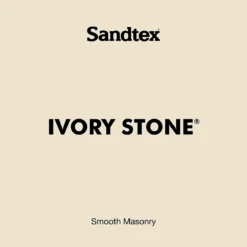 Sandtex® Ultra Smooth Masonry Paint Ivory Stone - 5L -Sandtex 12811768 1194871319437100