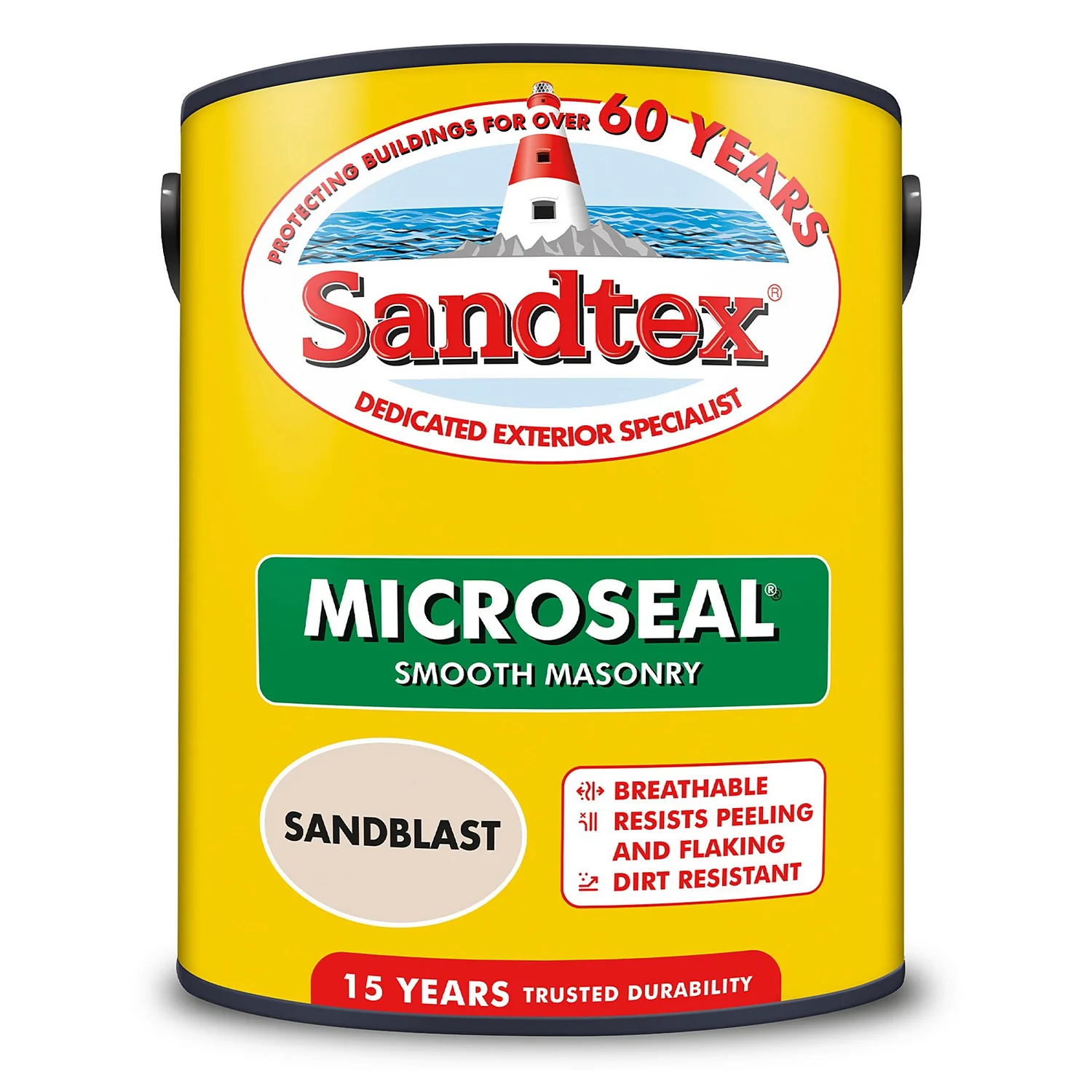 Sandtex® Ultra Smooth Masonry Paint Sandblast - 5L Sandtex® Ultra Smooth Masonry Paint Sandblast - 5L -Sandtex 12813208 7334871565139734