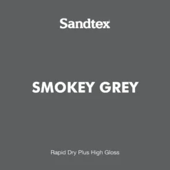 Sandtex® Rapid Dry Gloss Paint Smoky Grey - 750ml 9 Sandtex® Rapid Dry Gloss Paint Smoky Grey - 750ml -Sandtex 12813372 1054951367201256