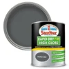 Sandtex® Rapid Dry Gloss Paint Smoky Grey - 750ml -Sandtex 12813372 4634951366458369