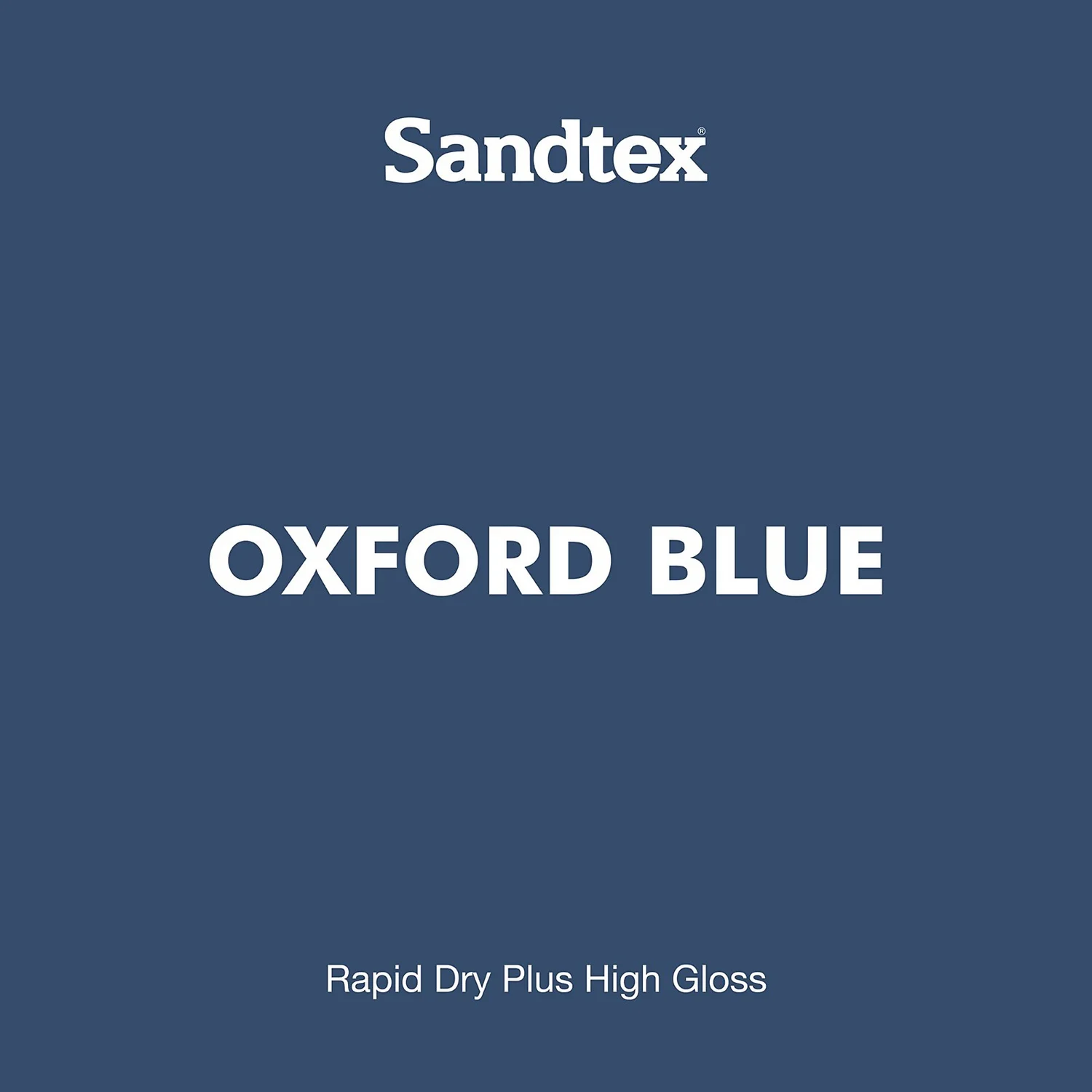 Sandtex® Rapid Dry Gloss Paint Oxford Blue - 750ml Sandtex® Rapid Dry Gloss Paint Oxford Blue - 750ml -Sandtex 12813508 2044951367212188