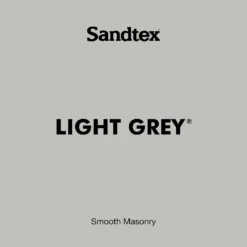 Sandtex® Ultra Smooth Masonry Paint Light Grey - 5L -Sandtex 12813520 1654871567440320