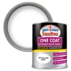 Sandtex® Exterior One Coat Satin Paint Pure Brilliant White - 750ml -Sandtex 12813670 1724871813209257