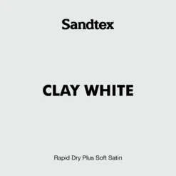 Sandtex® Rapid Dry Satin Paint Clay White - 750ml 9 Sandtex® Rapid Dry Satin Paint Clay White - 750ml -Sandtex 12815747 5924951367762205