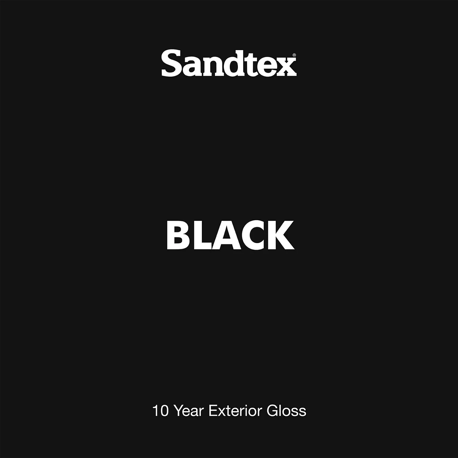 Sandtex® Exterior 10 Year Gloss Paint Charcoal Black - 2.5L Sandtex® Exterior 10 Year Gloss Paint Charcoal Black - 2.5L -Sandtex 12837857 1704872087716958