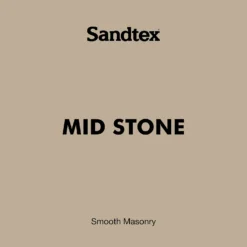 Sandtex® Ultra Smooth Masonry Paint Mid Stone - 10L -Sandtex 12840368 1544872085496562