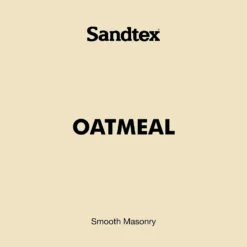 Sandtex® Ultra Smooth Masonry Paint Oatmeal - 10L -Sandtex 12840642 1824872085950852