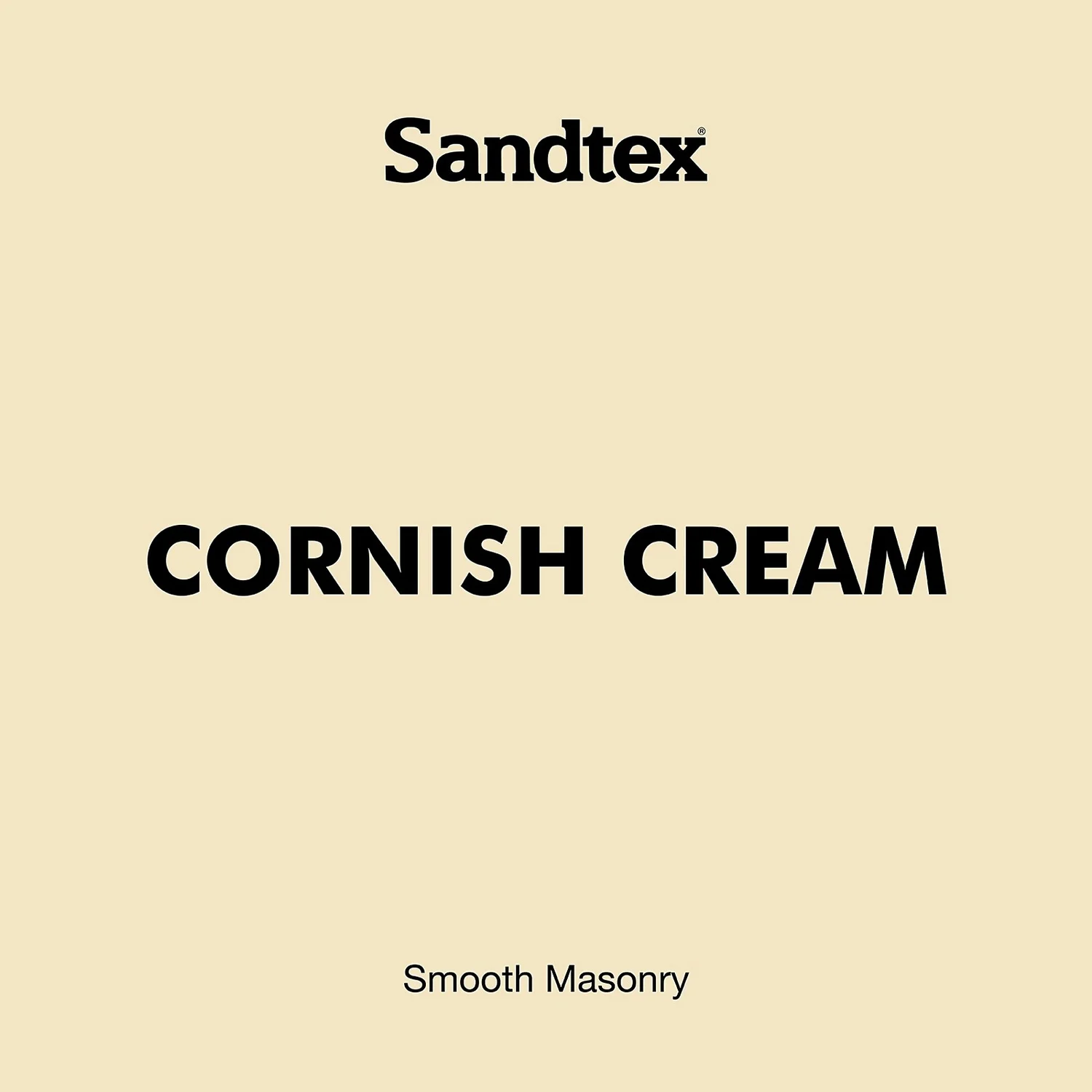Sandtex® Ultra Smooth Masonry Paint Cornish Cream - 2.5L Sandtex® Ultra Smooth Masonry Paint Cornish Cream - 2.5L -Sandtex 12841413 1694872084501009