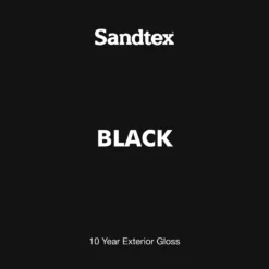 Sandtex® Exterior 10 Year Gloss Paint Charcoal Black - 750ml -Sandtex 12842264 2264872087056259