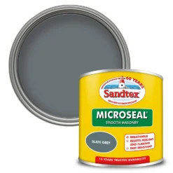 Sandtex Ultra Smooth Masonry Paint Slate Grey - Tester