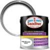 Sandtex 10 Year Exterior Satin Metal Paint, Wood Paint Brilliant White 2.5L -Sandtex Sandtex 10 Year Exterior Satin Metal Paint Wood Paint Brilliant White 2.5L