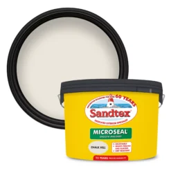 Sandtex Chalk Hill Matt Masonry Paint, 10L Tub