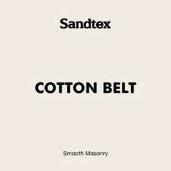 Sandtex Cotton Belt Matt Masonry Paint, 5L Tub -Sandtex sandtex cotton belt matt masonry paint 5l tub5010131550300 01t bq