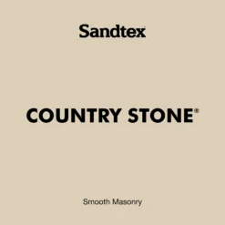 Sandtex Country Stone Matt Masonry Paint, 5L Tub -Sandtex sandtex country stone matt masonry paint 5l tub5010131502279 01t bq