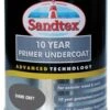 Sandtex Dark Grey Metal & Wood Undercoat, 750ml -Sandtex sandtex dark grey metal wood undercoat 750ml5010131460234 08c bq