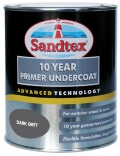 Sandtex Dark Grey Metal & Wood Undercoat, 750ml