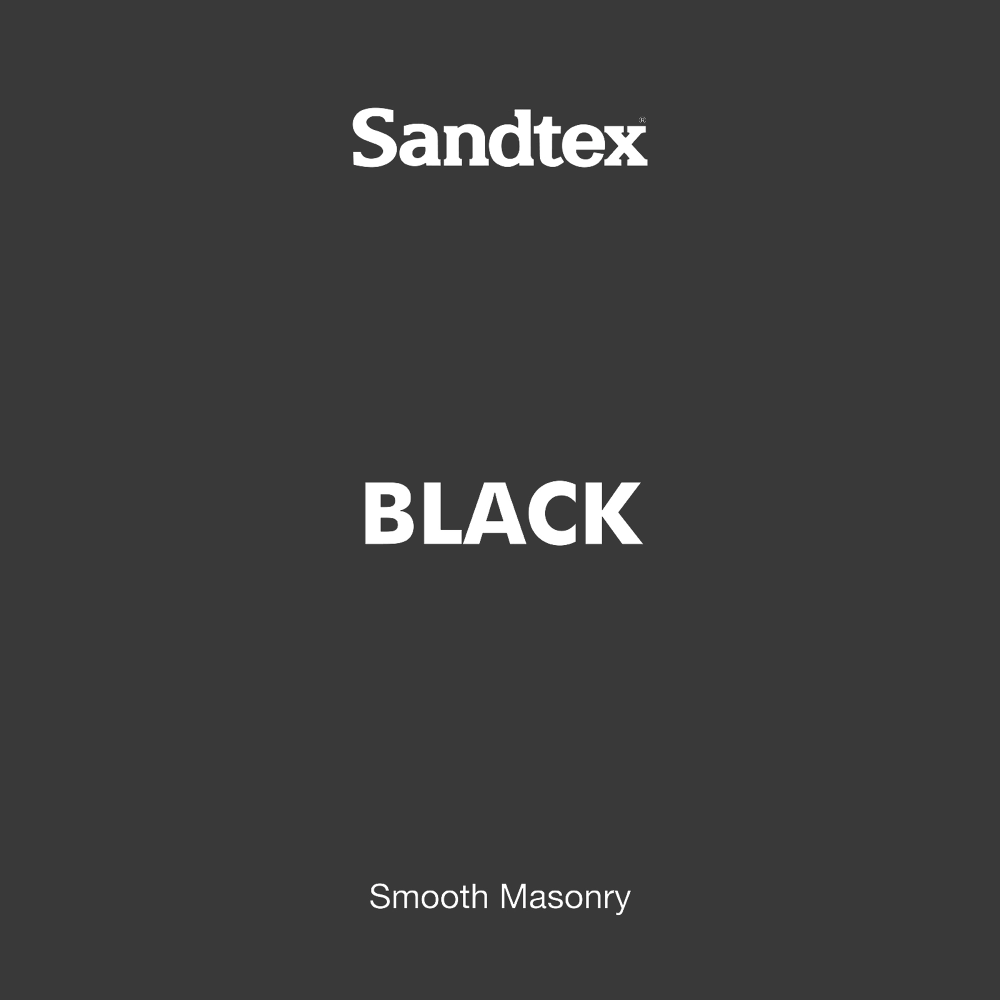 Sandtex Ultra smooth Black Masonry paint, 5L Sandtex Ultra Smooth Black Masonry Paint, 5L -Sandtex sandtex ultra smooth black masonry paint 5l5010131461231 01t bq