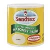Sandtex Ultra Smooth Cornish Cream Smooth Masonry Paint, 2.5L -Sandtex sandtex ultra smooth cornish cream smooth masonry paint 2 5l5010131461156 08c bq