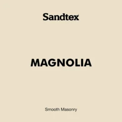 Sandtex Ultra Smooth Magnolia Masonry Paint, 10L -Sandtex sandtex ultra smooth magnolia masonry paint 10l5010131460937 02t bq