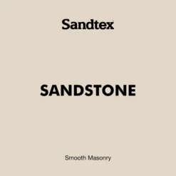Sandtex Ultra Smooth Sandstone Masonry Paint, 5L -Sandtex sandtex ultra smooth sandstone masonry paint 5l5010131550331 01t bq