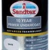 Sandtex White Metal & Wood Undercoat, 750ml -Sandtex sandtex white metal wood undercoat 750ml5010131460272 08c bq
